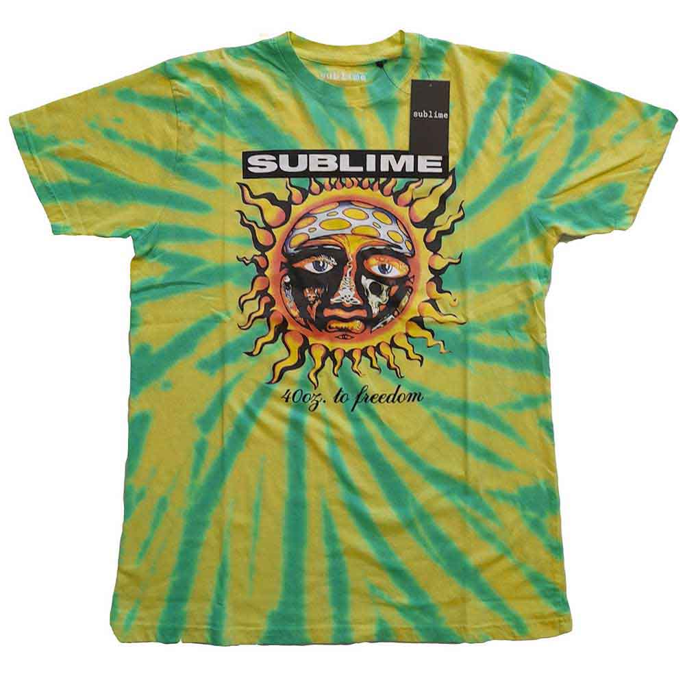 Sublime 40oz To Freedom Mens T Shirt