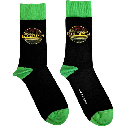 Sublime Circle Logo Socks Black