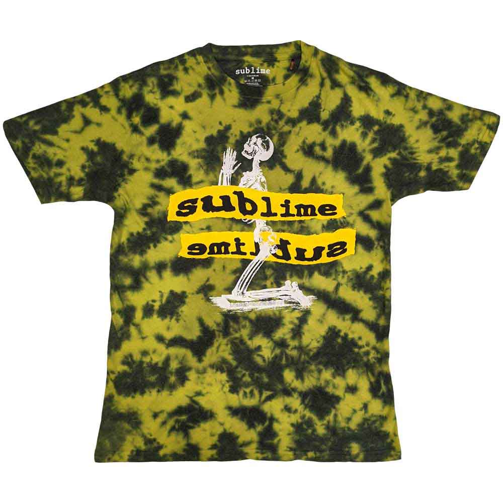 Sublime Praying Skeleton Mens T Shirt