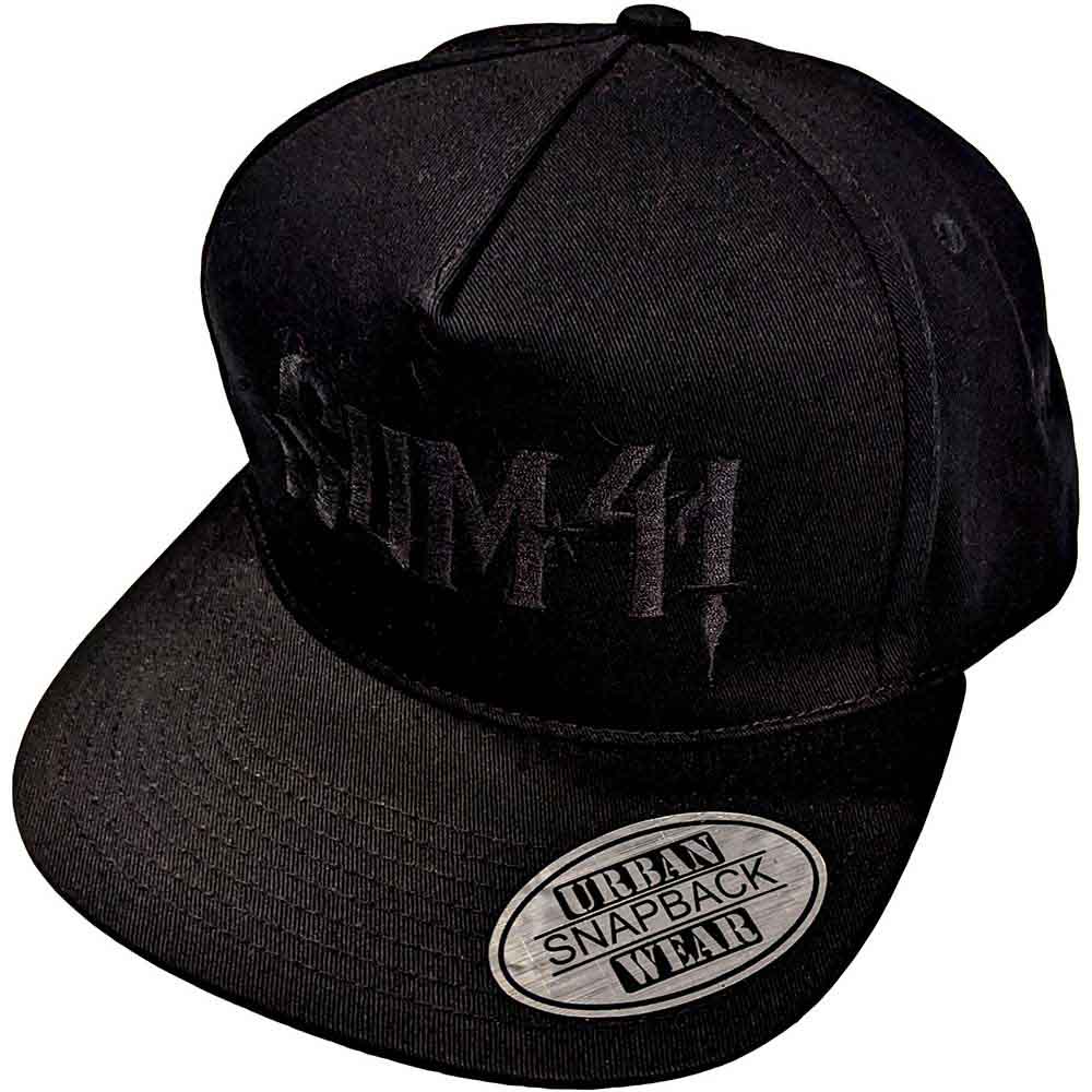 Sum 41 Black Logo Hat Black