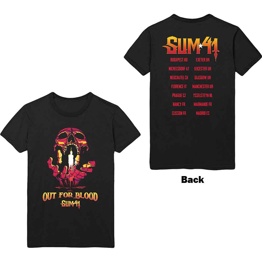 Sum 41 Out For Blood Mens T Shirt