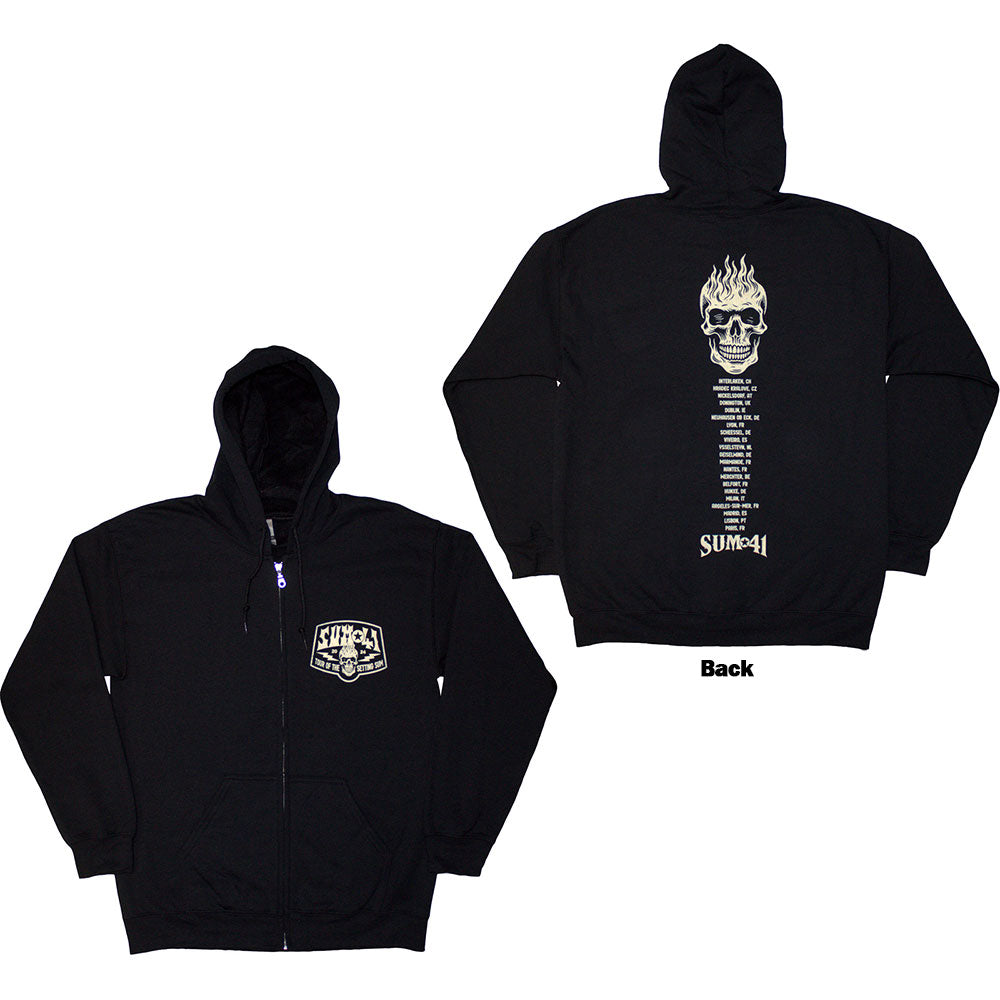 Sum 41 Tour '24 Pocket Logo & Skull Back