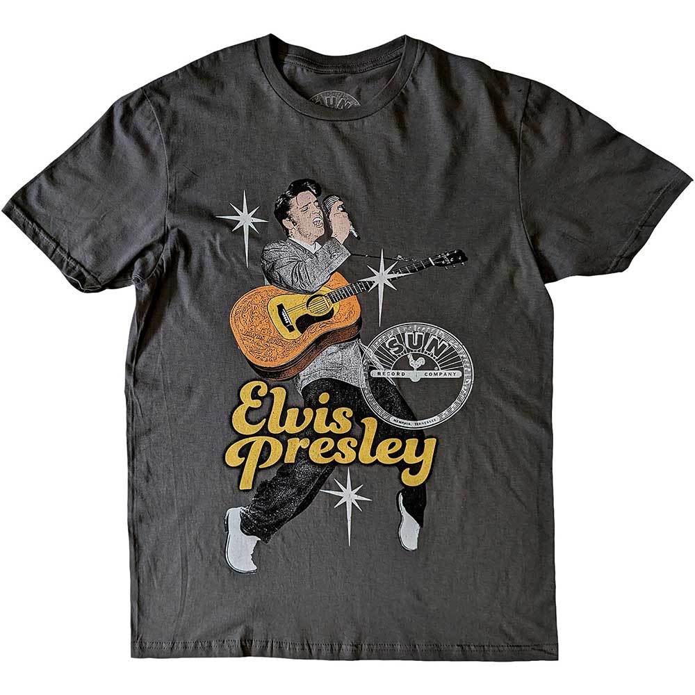 Sun Records Elvis Toes Mens T Shirt