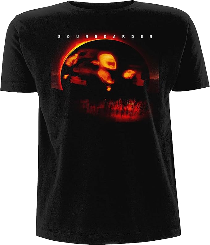 Soundgarden Superunknown Blur Album Licensed Mens T Shirt Black