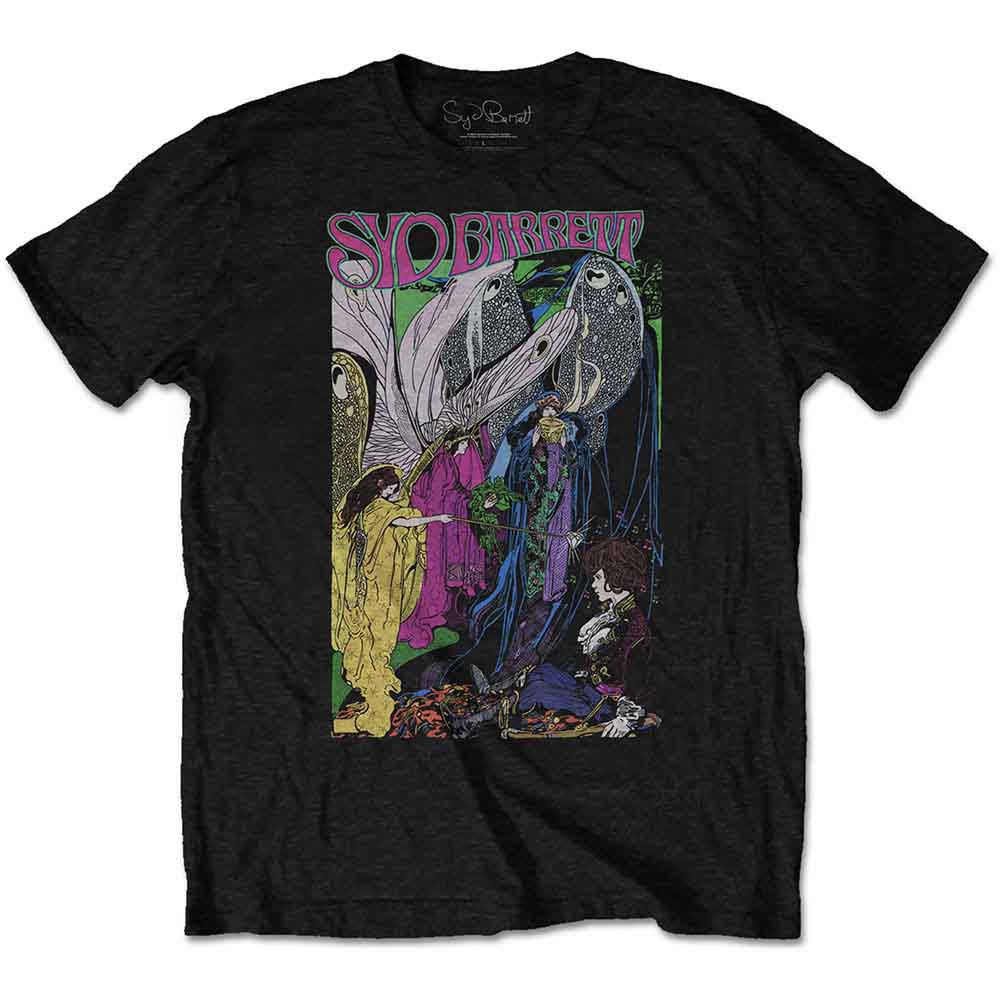 Syd Barrett Fairies Mens T Shirt