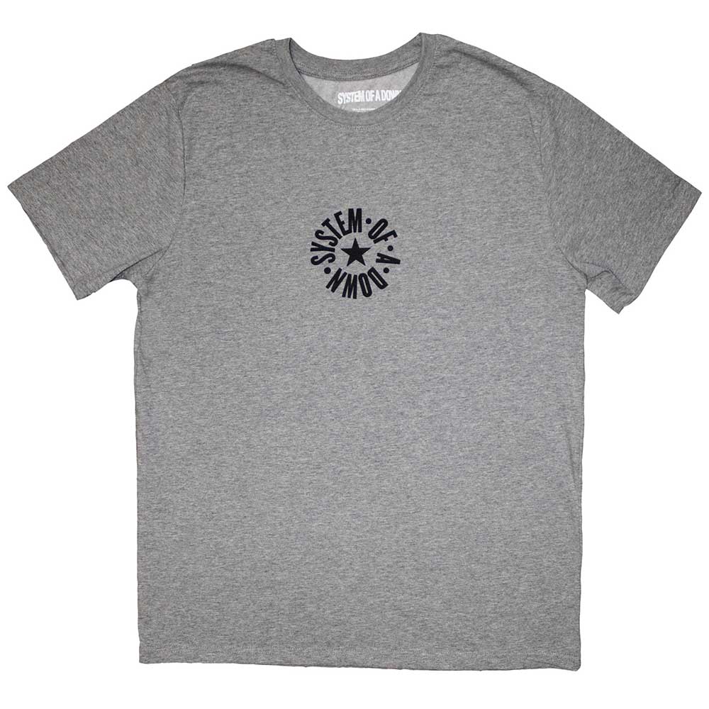 System Of A Down Mini Circle Logo Mens T Shirt