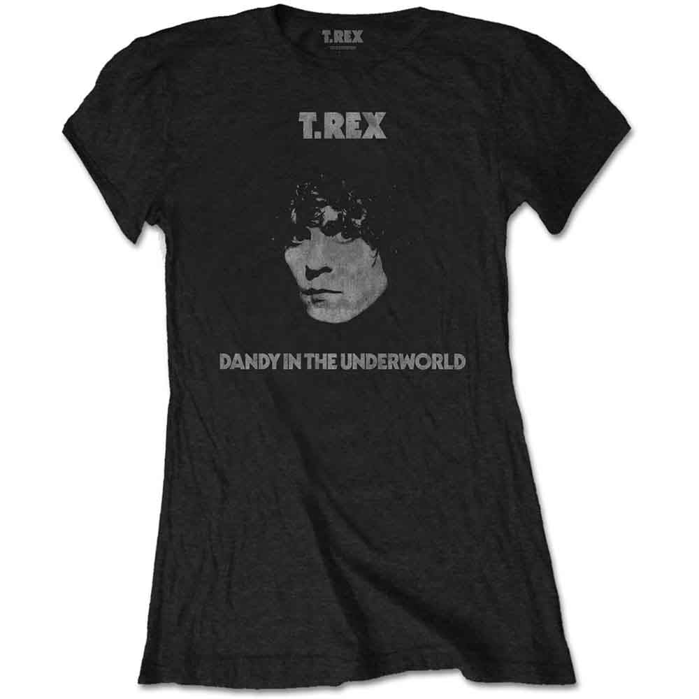 T-rex Dandy Womens T Shirt