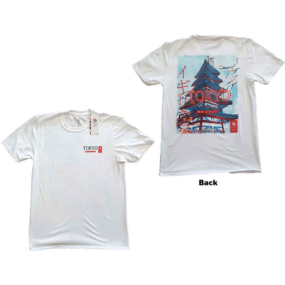 Team GB Pagoda Mens T Shirt
