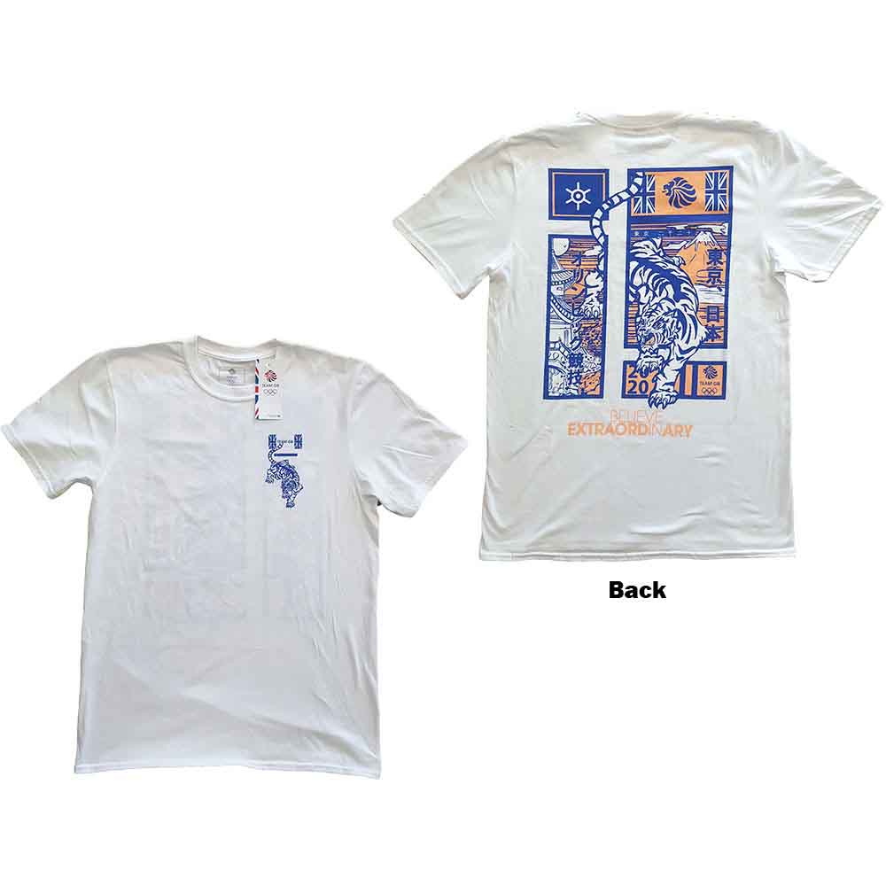 Team GB Tiger Mens T Shirt