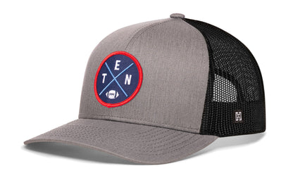 Tennessee Trucker Haka Hat Black TEN X Football Snapback