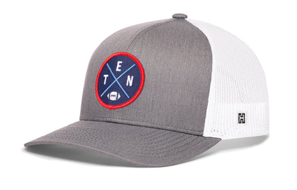Tennessee Trucker Haka Hat Black TEN X Football Snapback