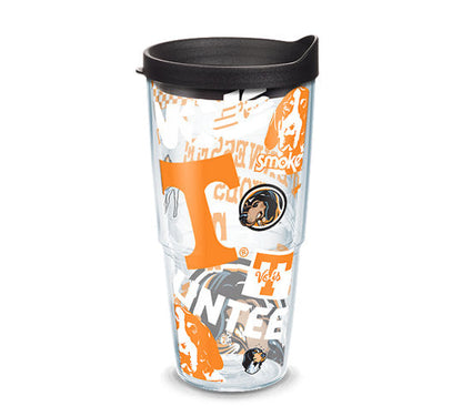 Tennessee Volunteers - All Over Plastic Tumbler