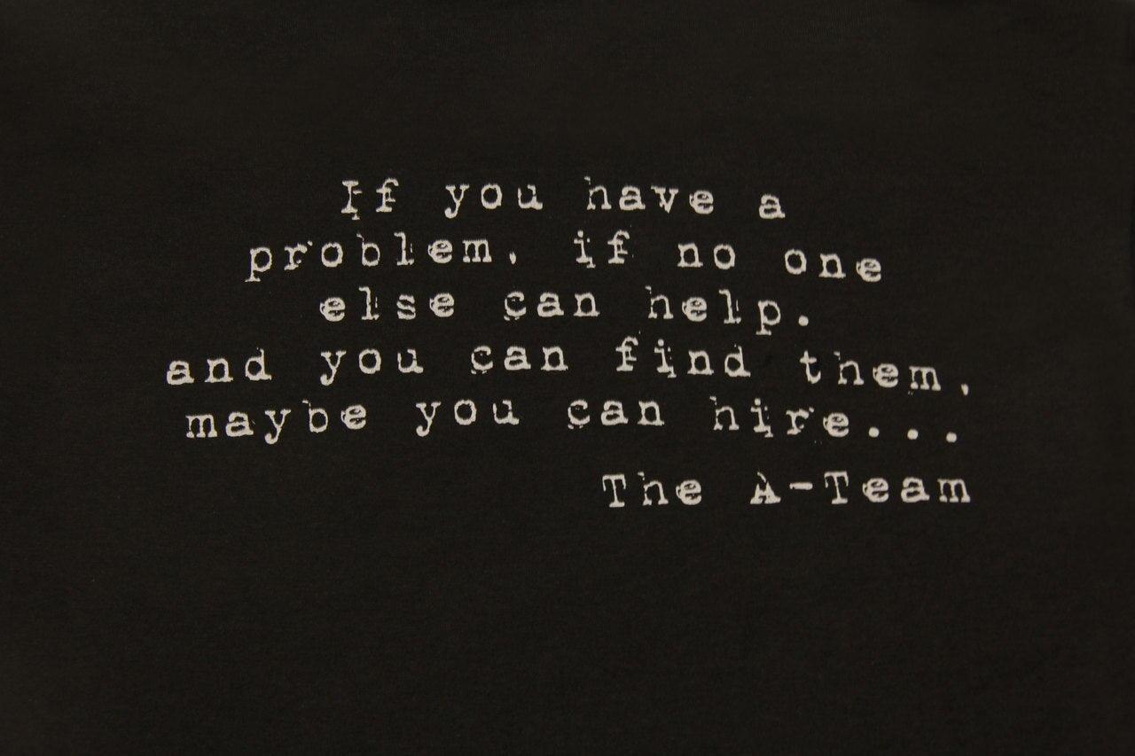 The A-Team Bullet Holes T Shirt