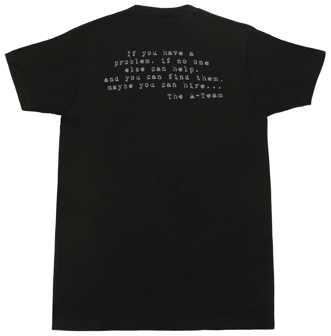 The A-Team Bullet Holes T Shirt