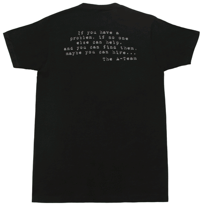 The A-Team Bullet Holes T Shirt