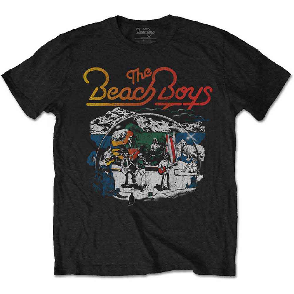 The Beach Boys Live Drawing Mens T Shirt