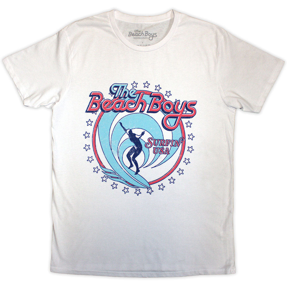 The Beach Boys Surfin' USA Circle Mens T Shirt