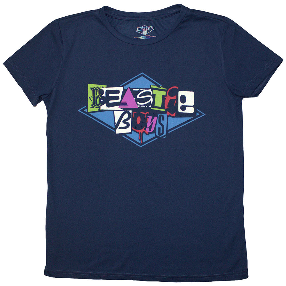 The Beastie Boys Multicolour Logo Womens T Shirt