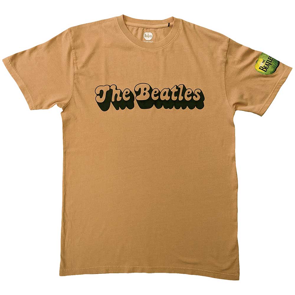 The Beatles 70s Logo Mens T Shirt