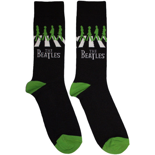 The Beatles Abbey Road Crossing Socks Black