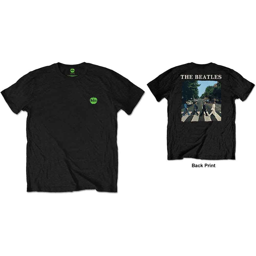 The Beatles Abbey Road & Logo Mens T Shirt