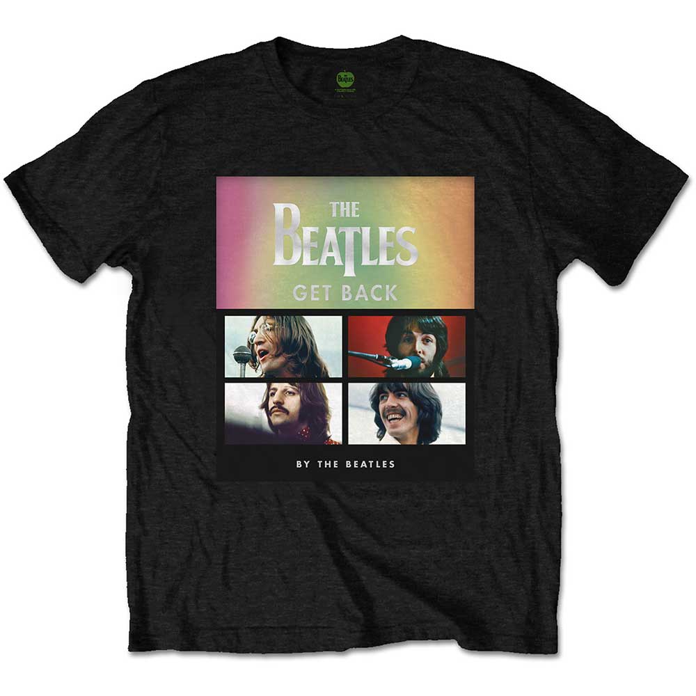 The Beatles Album Faces Gradient Mens T Shirt