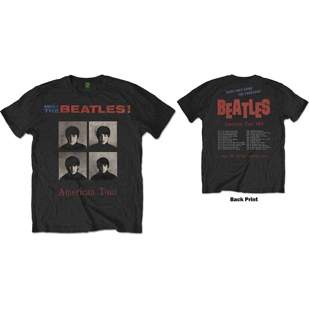 The Beatles American Tour 1964 Mens T Shirt