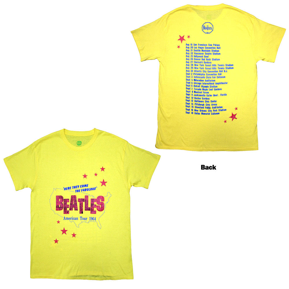 The Beatles American Tour '64 Mens T Shirt