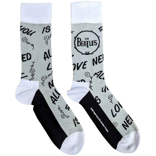The Beatles AYNIL & Drum Socks Grey