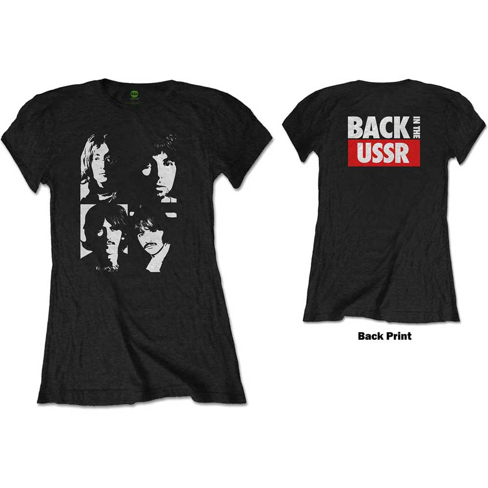 The Beatles Back in the USSR Womens T Shirt