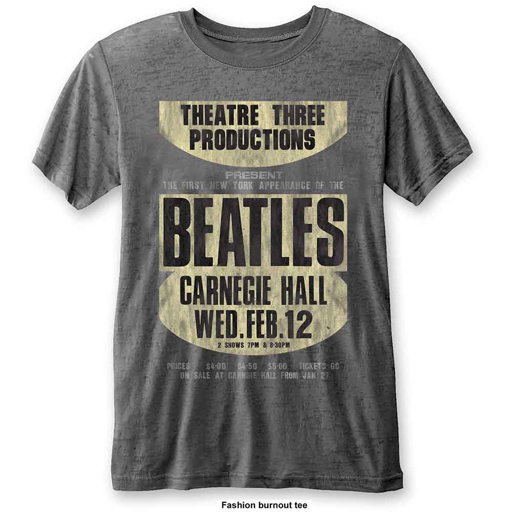 The Beatles Carnegie Hall Mens T Shirt