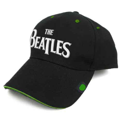 The Beatles Drop T Logo Hat Black