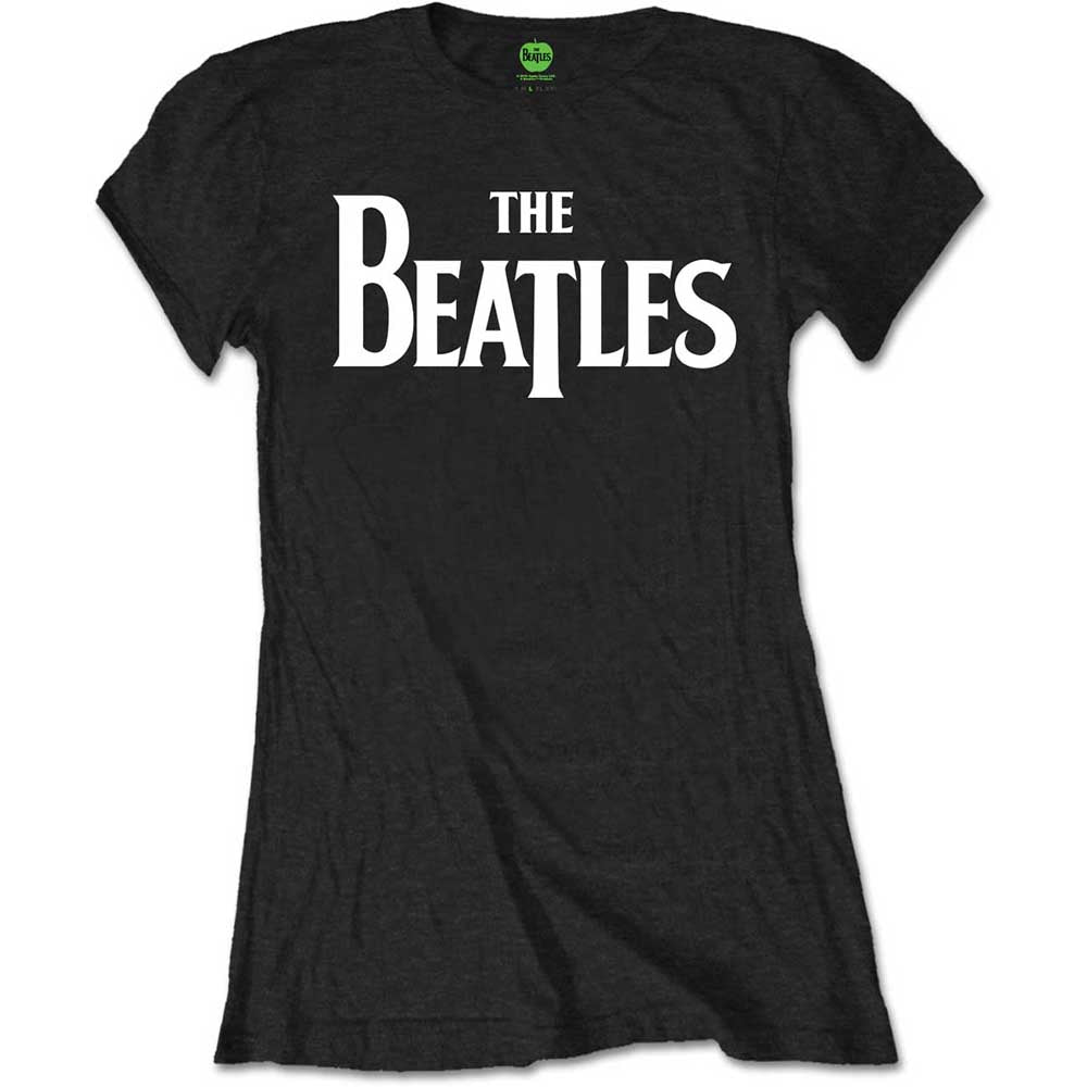 The Beatles Drop T Logo Womens T Shirt