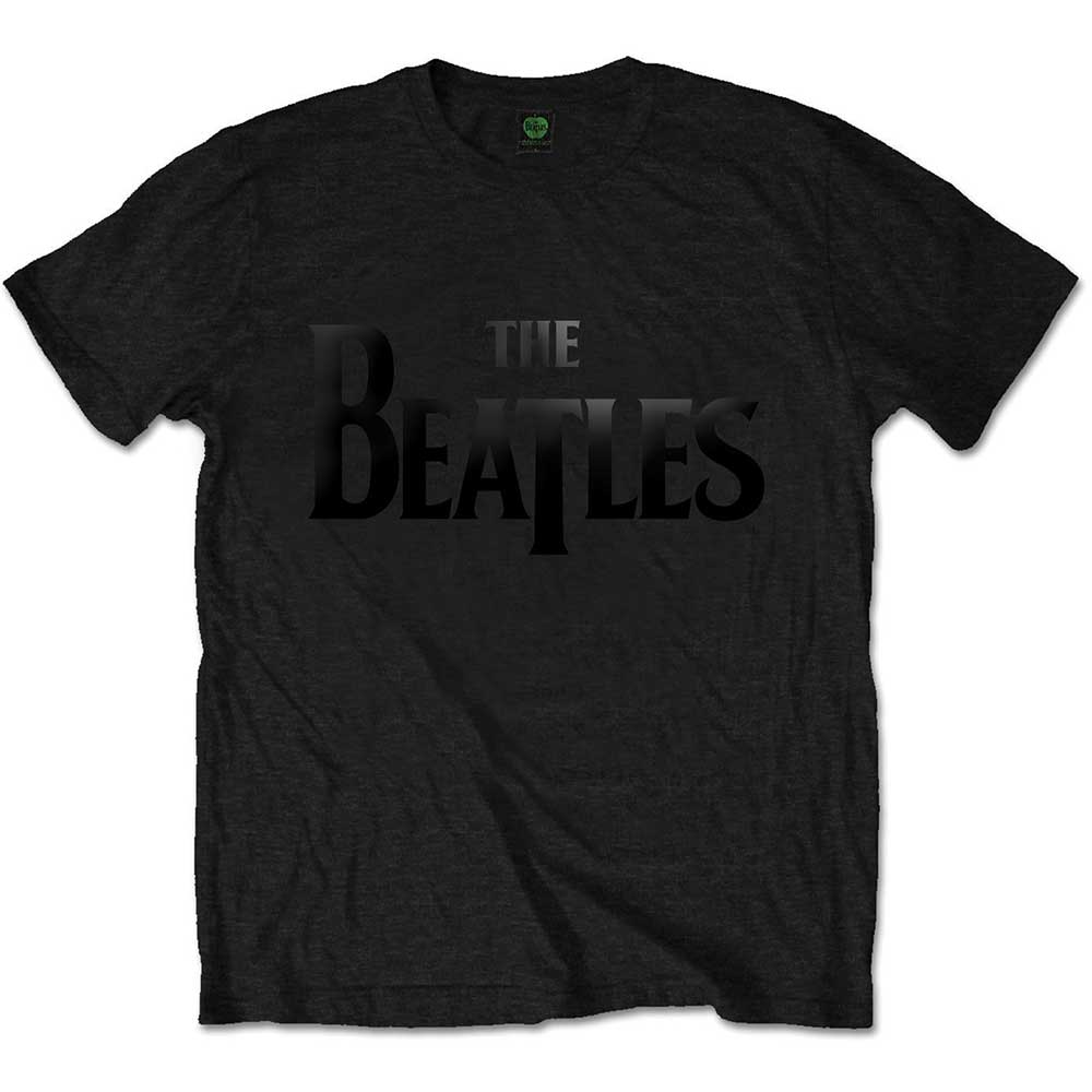 The Beatles Drop T Logo Mens T Shirt