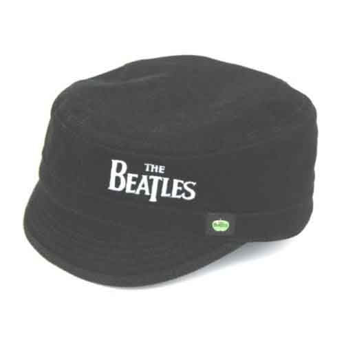 The Beatles Drop T Logo Hat Black