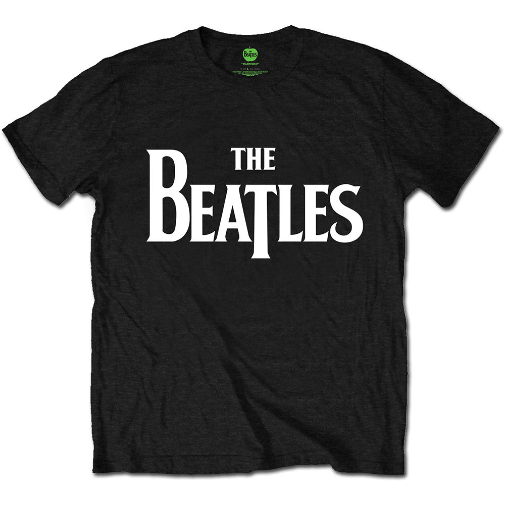 The Beatles Drop T Logo Mens T Shirt