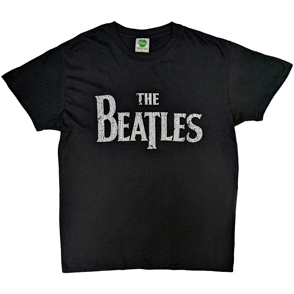 The Beatles Drop T Logo Vintage Mens T Shirt