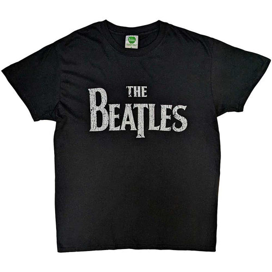 The Beatles Drop T Logo Vintage Mens T Shirt