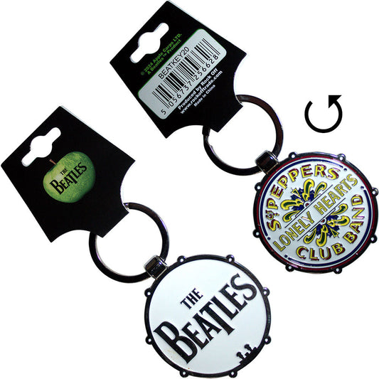 The Beatles Drop T/Sgt Pepper Drum Keychain
