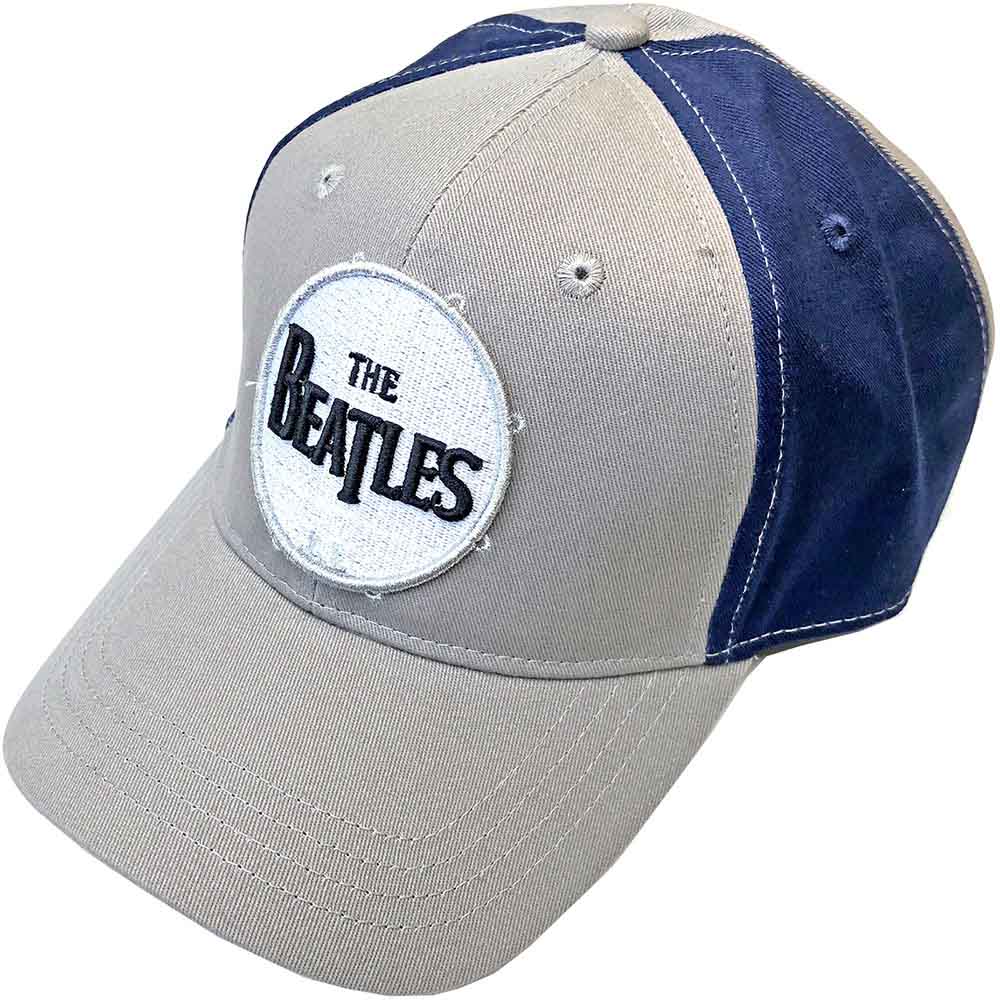 The Beatles Drum Logo Hat Blue, Grey