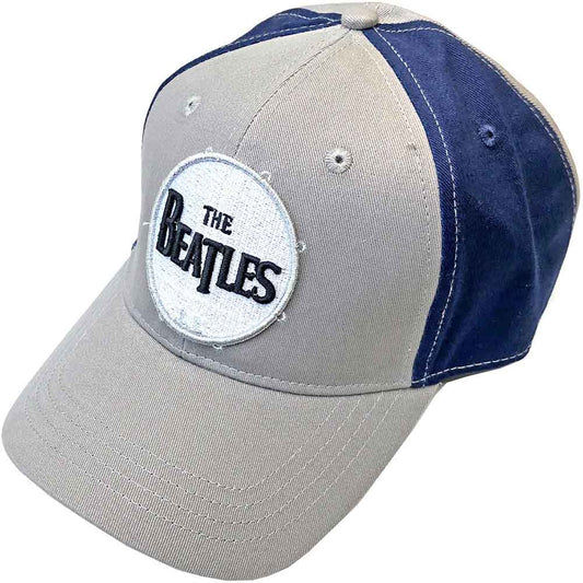 The Beatles Drum Logo Hat Blue, Grey