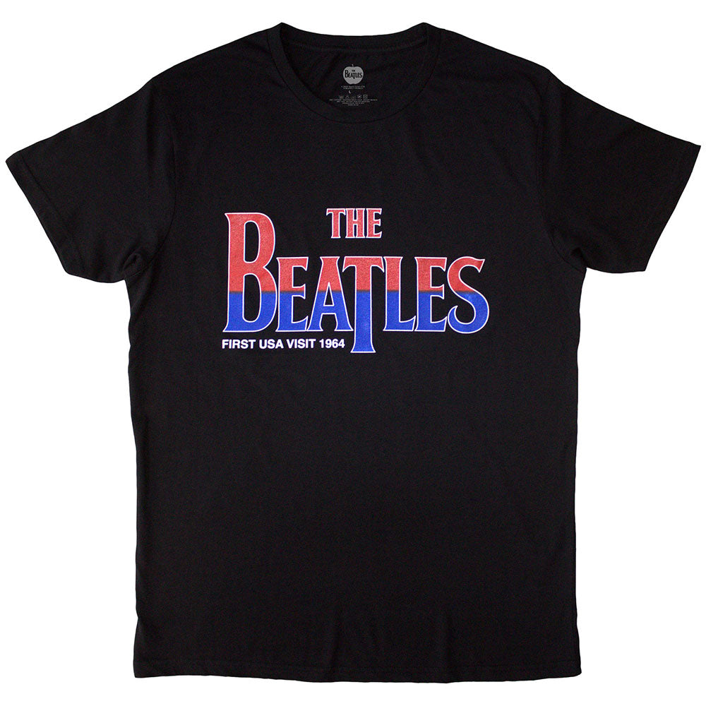 The Beatles First USA Visit Mens T Shirt