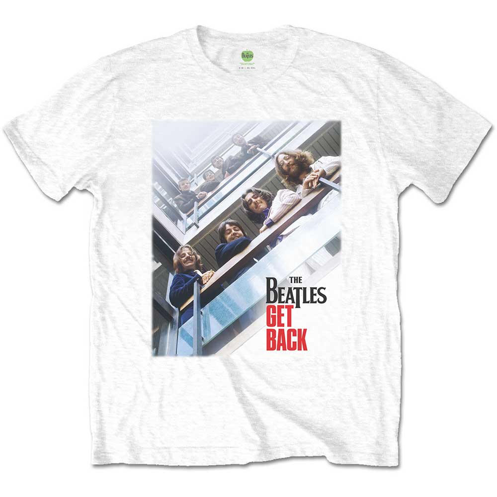 The Beatles Get Back Poster Mens T Shirt