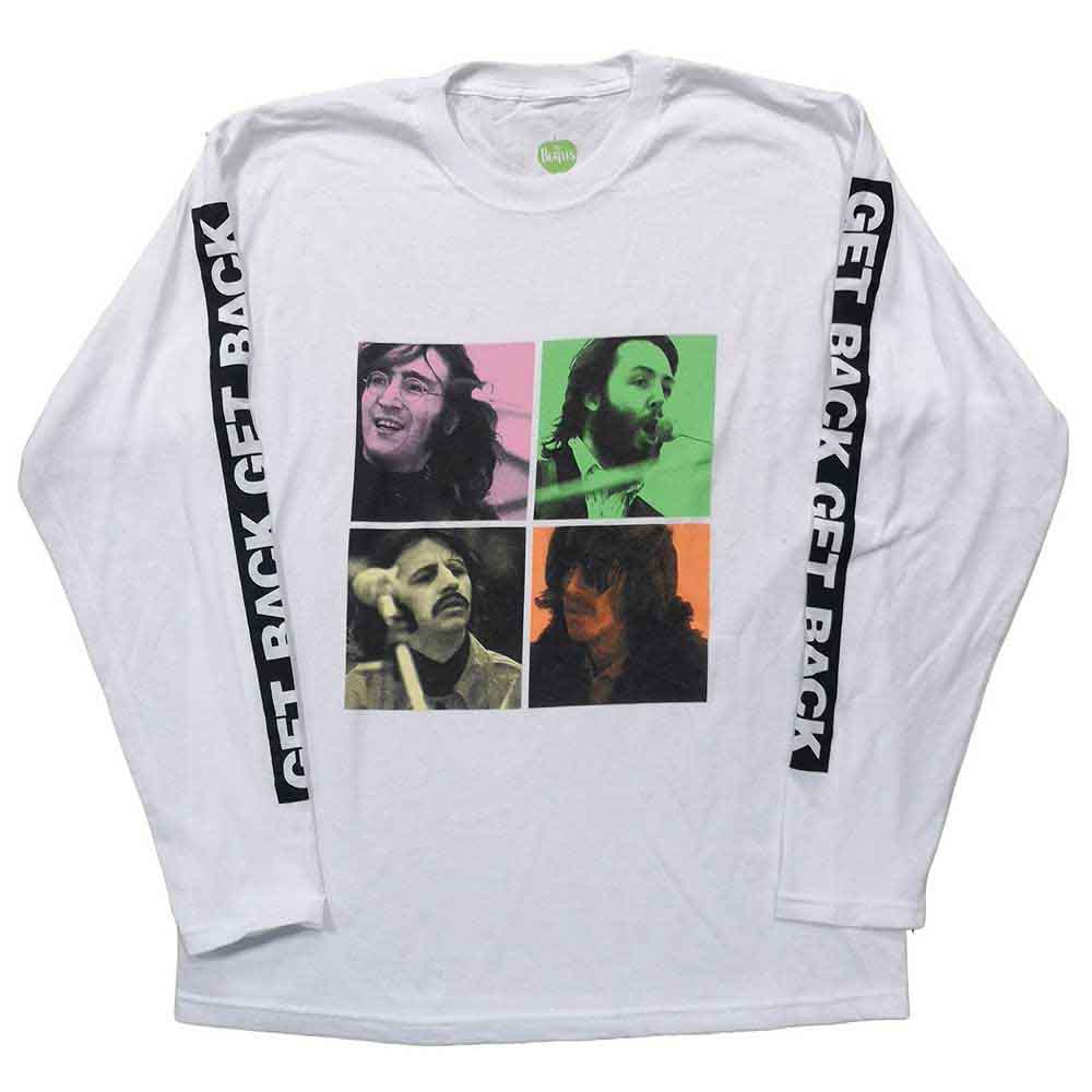 The Beatles Get Back Studio Shots Long Sleeve Shirt