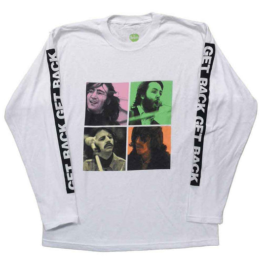The Beatles Get Back Studio Shots Long Sleeve Shirt