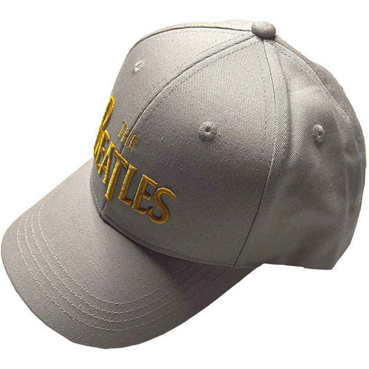 The Beatles Gold Drop T Logo Hat Grey