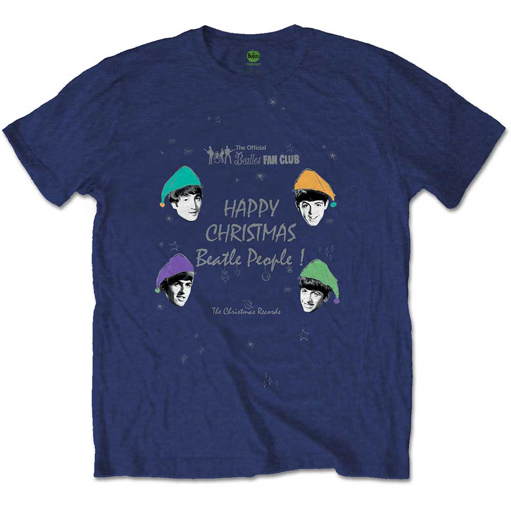 The Beatles Happy Christmas Mens T Shirt