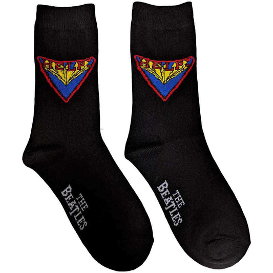 The Beatles HELP! Socks Black