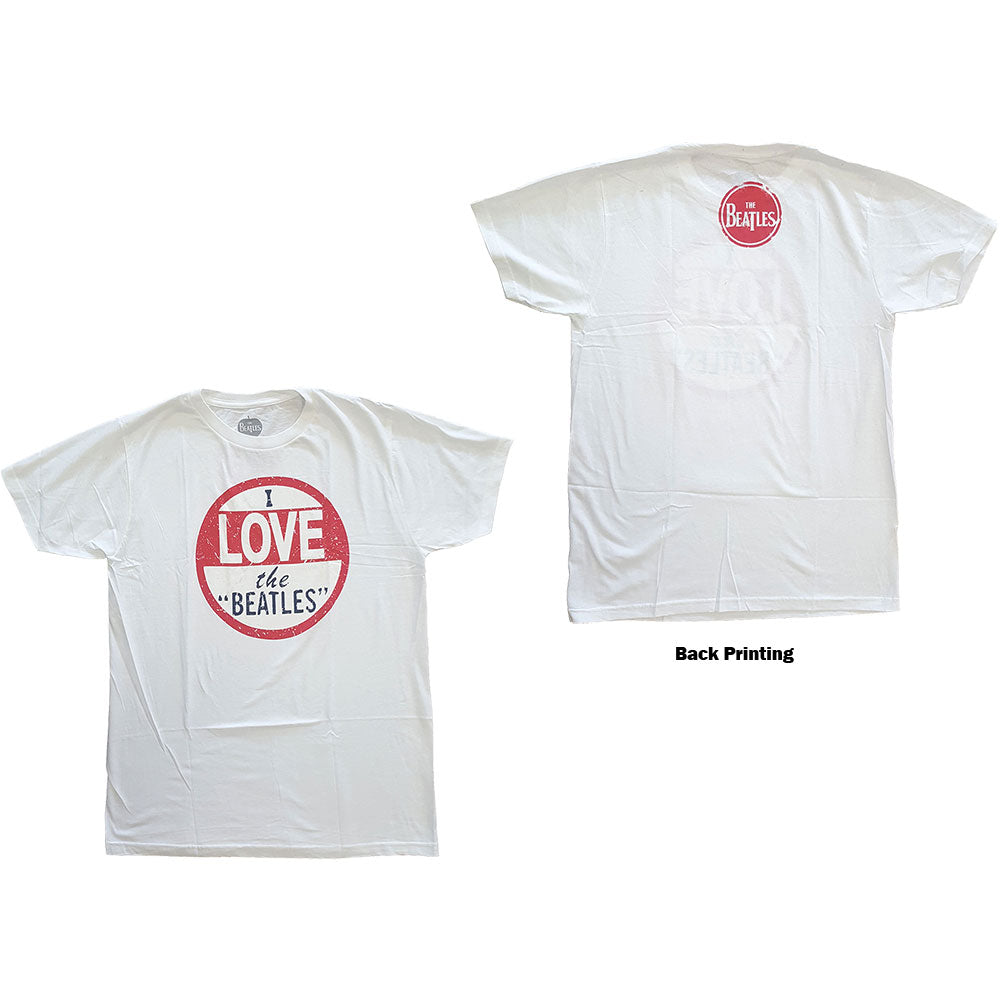 The Beatles I Love The Beatles Mens T Shirt