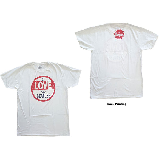 The Beatles I Love The Beatles Mens T Shirt